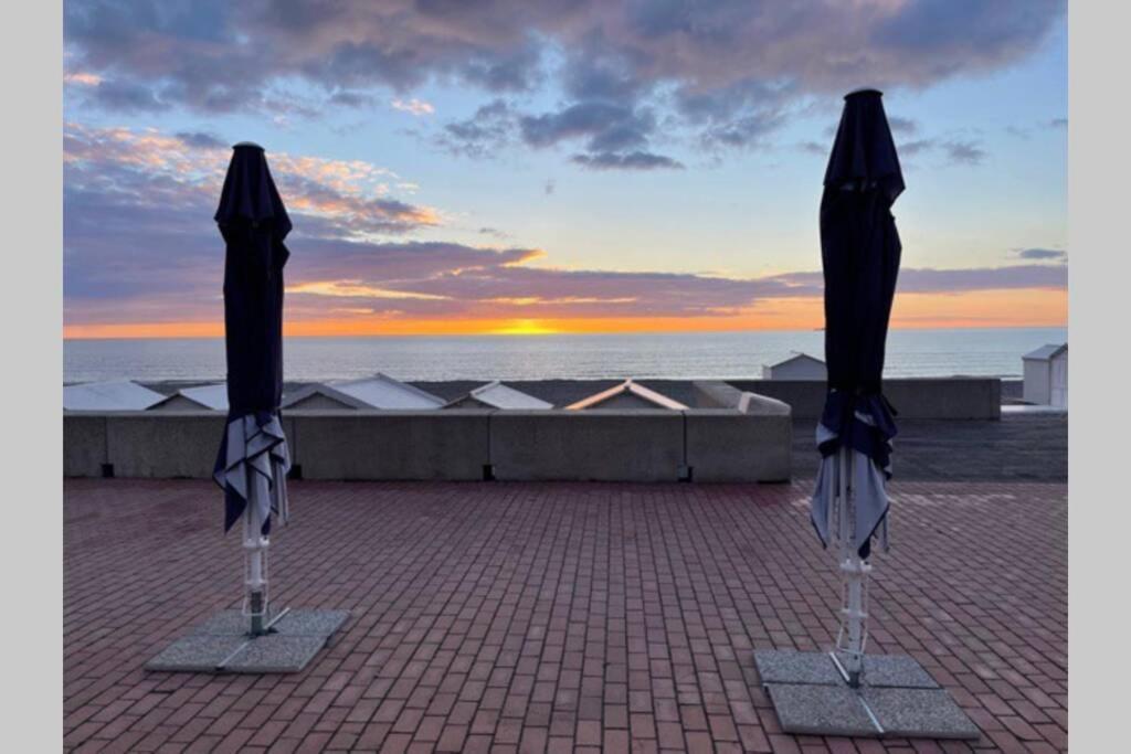 Tout à pied, 100m de la plage! Grand 2 pièces cosy Mers-les-Bains Extérieur photo